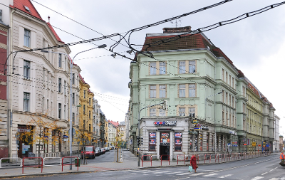 Nájemní domy v ulici Chelčického